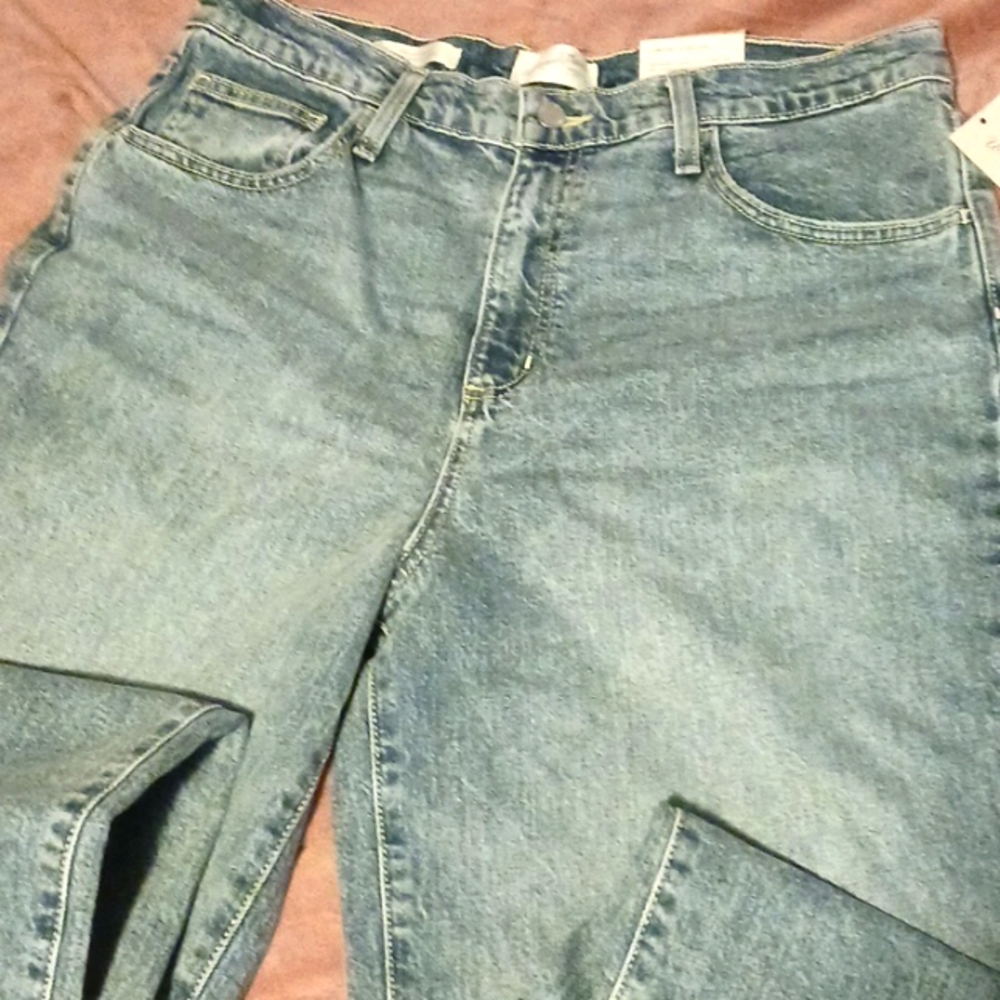 Women's size 12 high rise wide leg jeans new with tags
